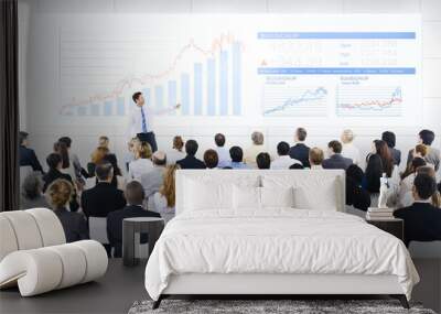 business corporate people start up meeting teamwork concept Wall mural