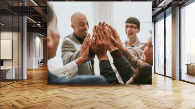 Business people in a meeting Wall mural