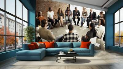 Business Team Seminar Corporate Strategy Concept Wall mural