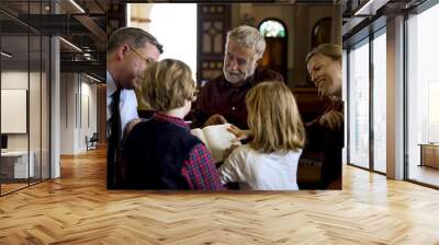 Church People Believe Faith Religious Wall mural