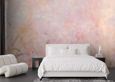 Classic floral design space Wall mural