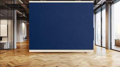 Dark blue paper background, design space Wall mural