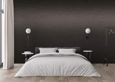 Dark plain metal background Wall mural