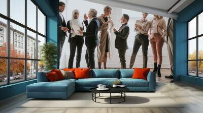 Diverse business team Wall mural