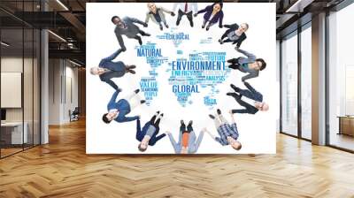 Environment Ecology Conservation Productivity Concept Wall mural