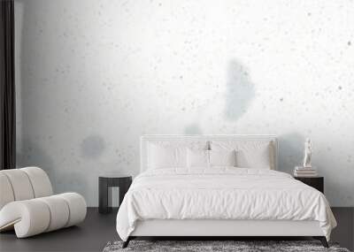 Floral shadow on white marble background vector Wall mural