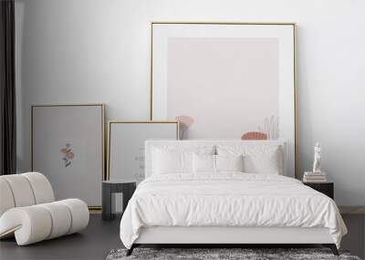 Frame mockup design Wall mural