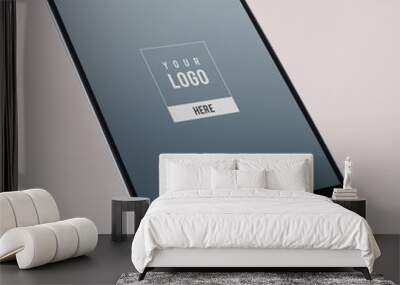 Full screen tablet mockup design Wall mural