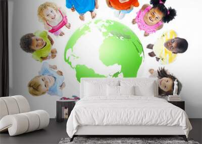 Green World for Kids Wall mural