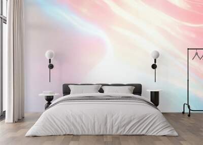 Holographic light leak backgrounds illuminated defocused. Wall mural