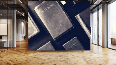 Holy bible book christianity religion believe Wall mural