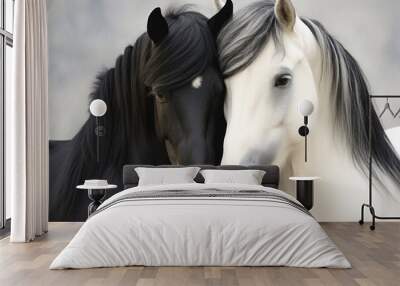 Horse stallion animal mammal. Wall mural