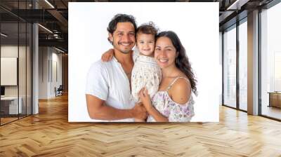 Latin family people person photo. Wall mural