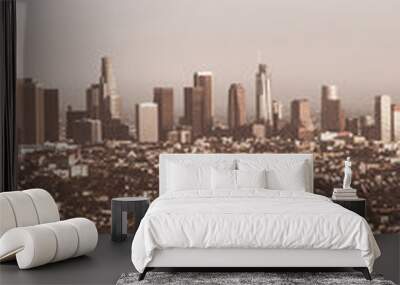 Los Angeles phone background Wall mural