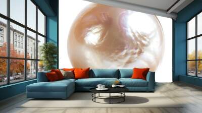 Lustrous round natural pearl Wall mural