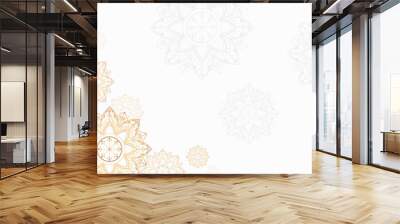 Mandala illustration Wall mural