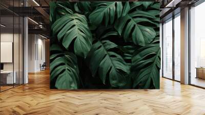 Nature pattern background Wall mural