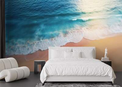 Ocean outdoors nature beach. Wall mural