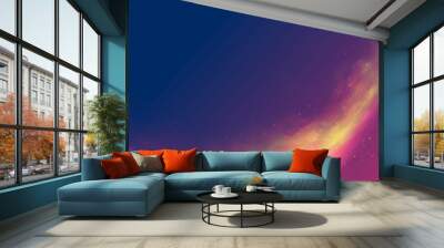 Outer space background Wall mural