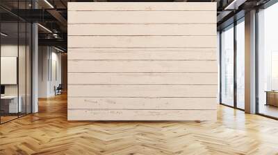 Painted wooden wall Wall mural