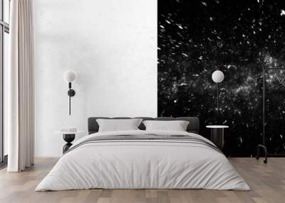 PNG Abstract cosmic space explosion art Wall mural