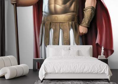 PNG Ancient Roman warrior illustration Wall mural