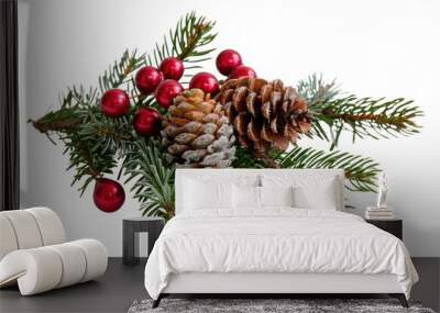 PNG Christmas decoration christmas decorations pineapple festival. Wall mural