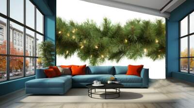 PNG Christmas decoration plant tree christmas decorations. Wall mural