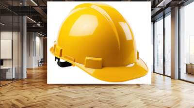 PNG Construction hard hat hardhat helmet yellow. Wall mural