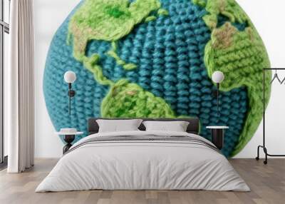 PNG Earth sphere planet globe. Wall mural