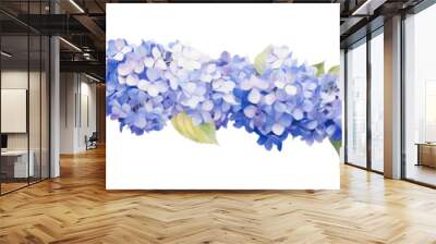 PNG Hydrangea blossom flower lilac Wall mural