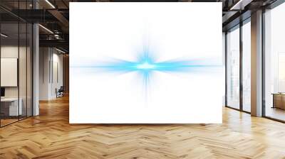 PNG Light beam backgrounds blue illuminated. Wall mural