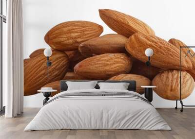 PNG Organic raw almonds healthy snack Wall mural