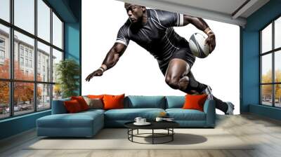 PNG Playing rugby football sports adult. Wall mural