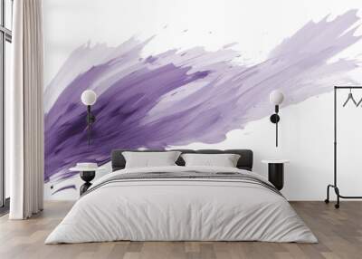 PNG Purple watercolor drawing backgrounds sketch. Wall mural