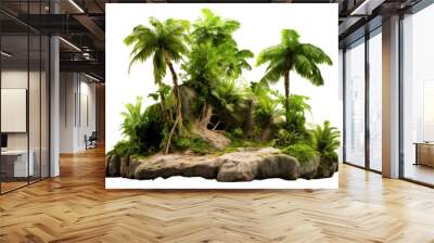 PNG Rainforest vegetation outdoors nature Wall mural