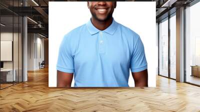 PNG Standing portrait cheerful t-shirt. Wall mural