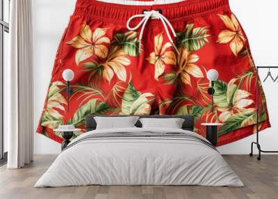 PNG Swimming trunks shorts white background underpants. Wall mural