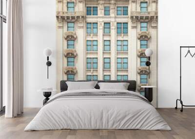 PNG  Tall american classic buildings architecture tower city Wall mural