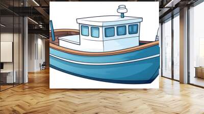 PNG Watercraft vehicle boat transportation. Wall mural