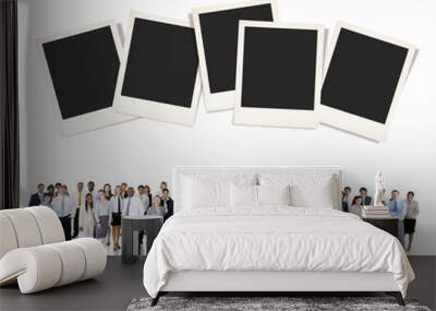 Polaroid Paper Instant Camera Photography Media Concept Wall mural