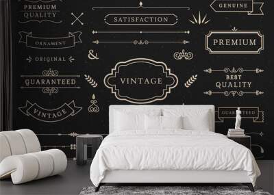 Premium quality banner collection Wall mural