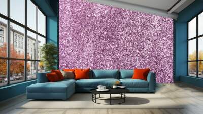 Purple glitter background Wall mural