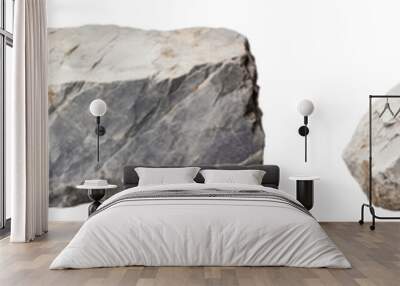 Rock png cut out element set Wall mural