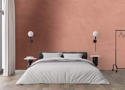 Shadow pink background with cement texture Wall mural