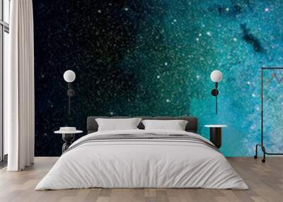 Space galaxy background Wall mural