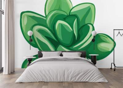 succulent illustration vector Wall mural