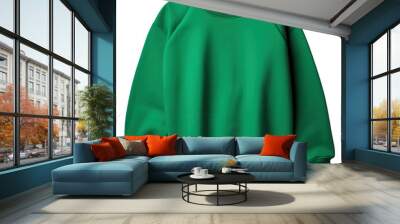 Sweatshirt sweater sleeve green. Wall mural