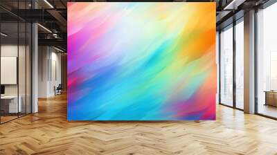 Vibrant colors blend pattern backgrounds abstract.  Image by rawpixel. Wall mural