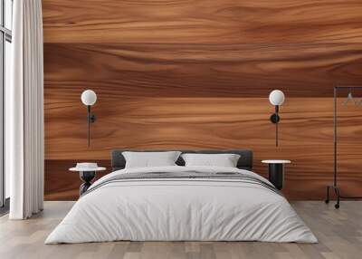 Walnut wood veneer texture backgrounds hardwood flooring. Wall mural